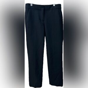 Women’s J. Crew black Campbell cropped trouser pants. Size 00
